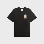 Casablanca Black Tennis Landscape Short Sleeve T-Shirt - Black