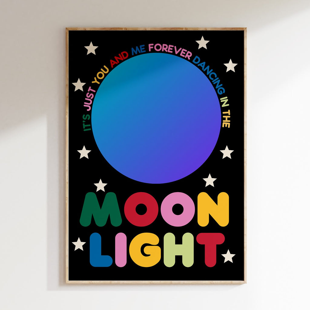 Groovy - Affiche Moon Light - Multi