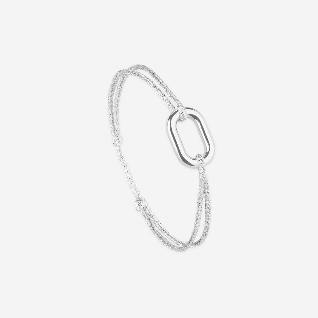 Bracelet Échine - Argenté