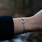 Bracelet Échine - Argenté