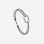 Bracelet Split - Anthracite Pailleté