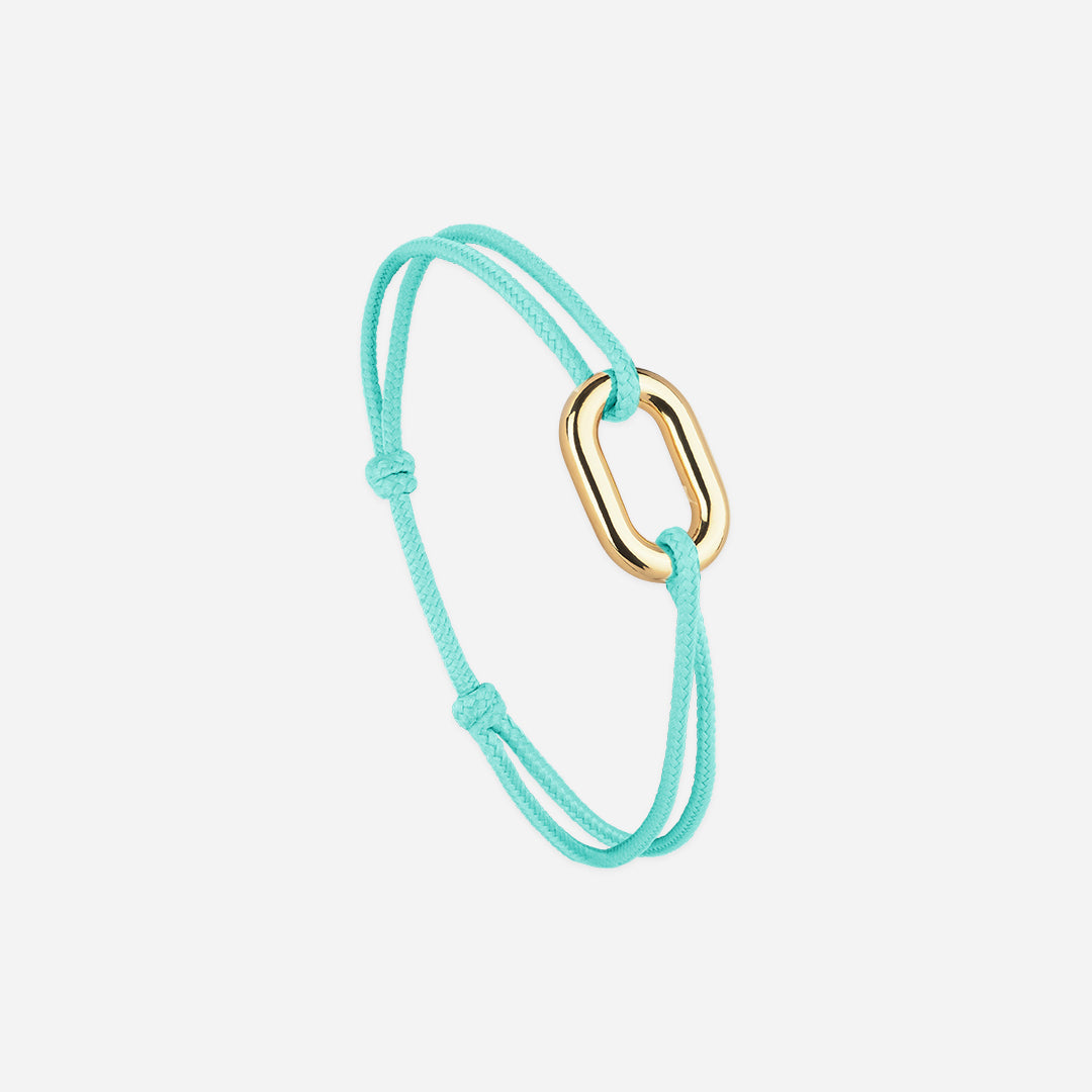 Pulsera Como - Verde Agua