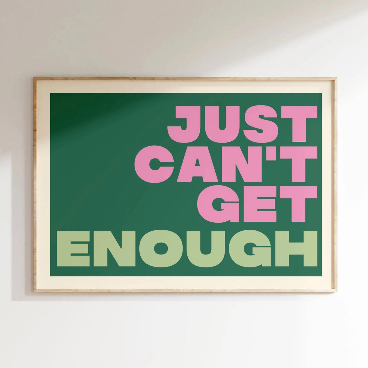 Just Can't Get 2 - Green