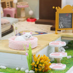 Miniature House - Cat Café Garden