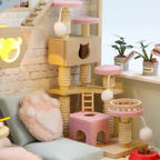 Miniature House - Cat Café Garden