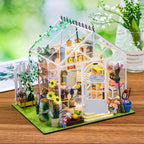 Maison Miniature - Fleur Ensoleillée