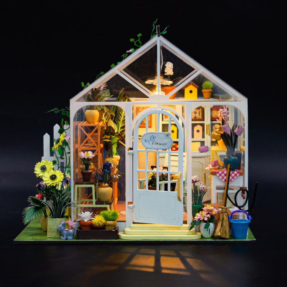 Maison Miniature - Fleur Ensoleillée