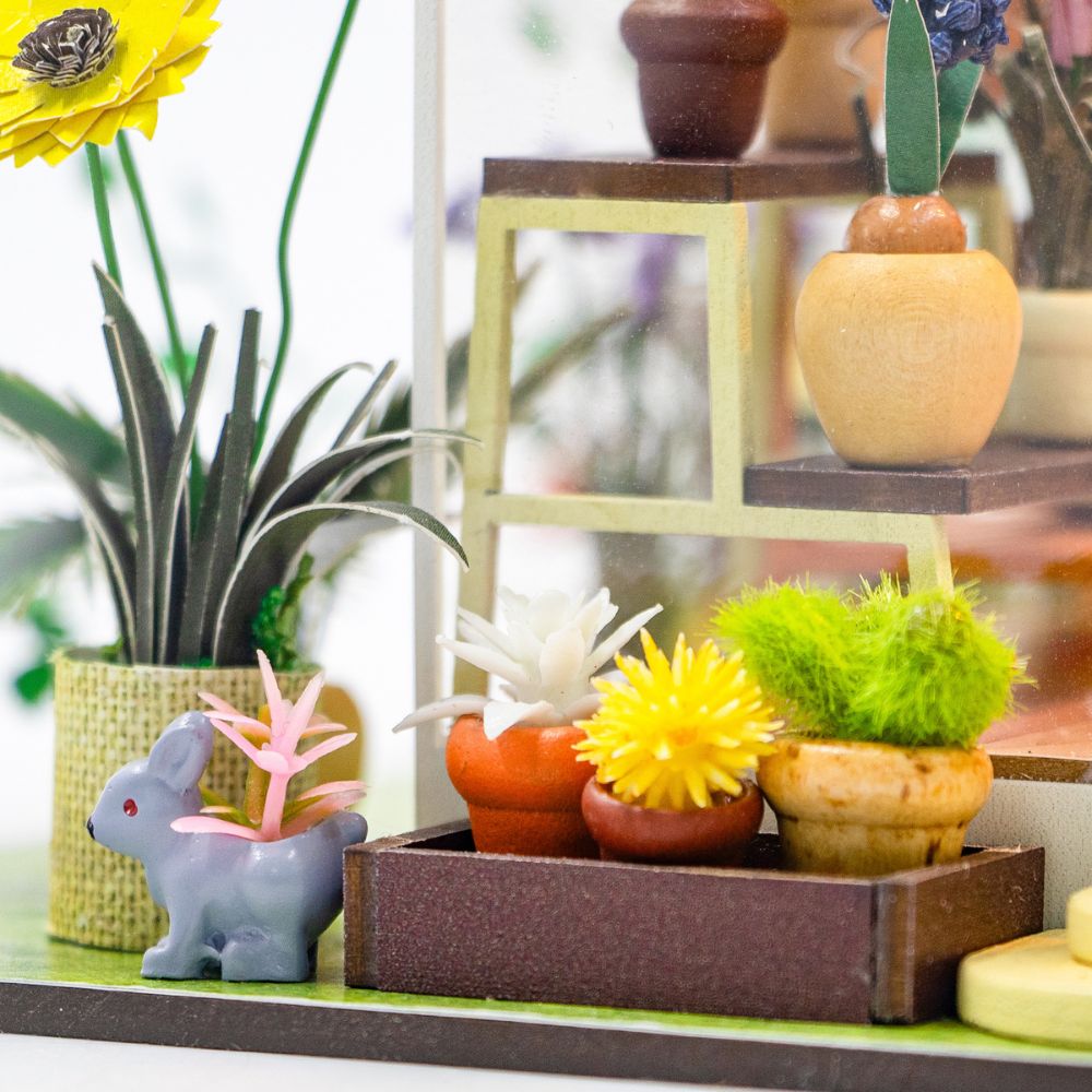 Maison Miniature - Fleur Ensoleillée