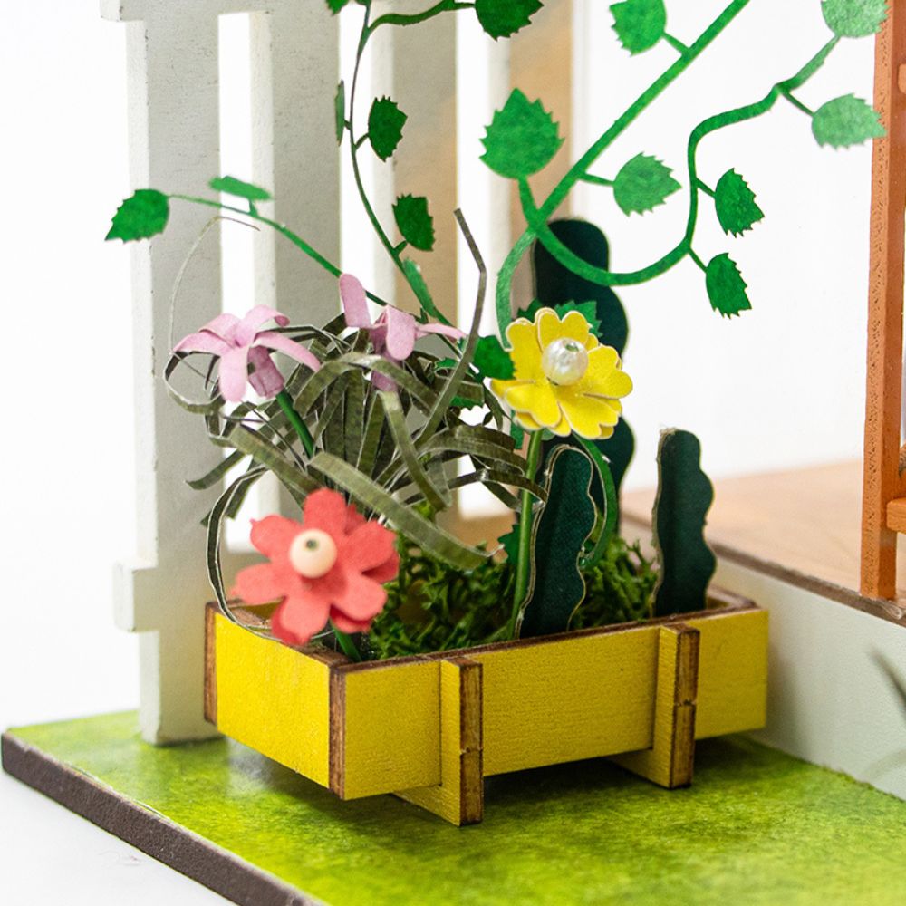 Maison Miniature - Fleur Ensoleillée