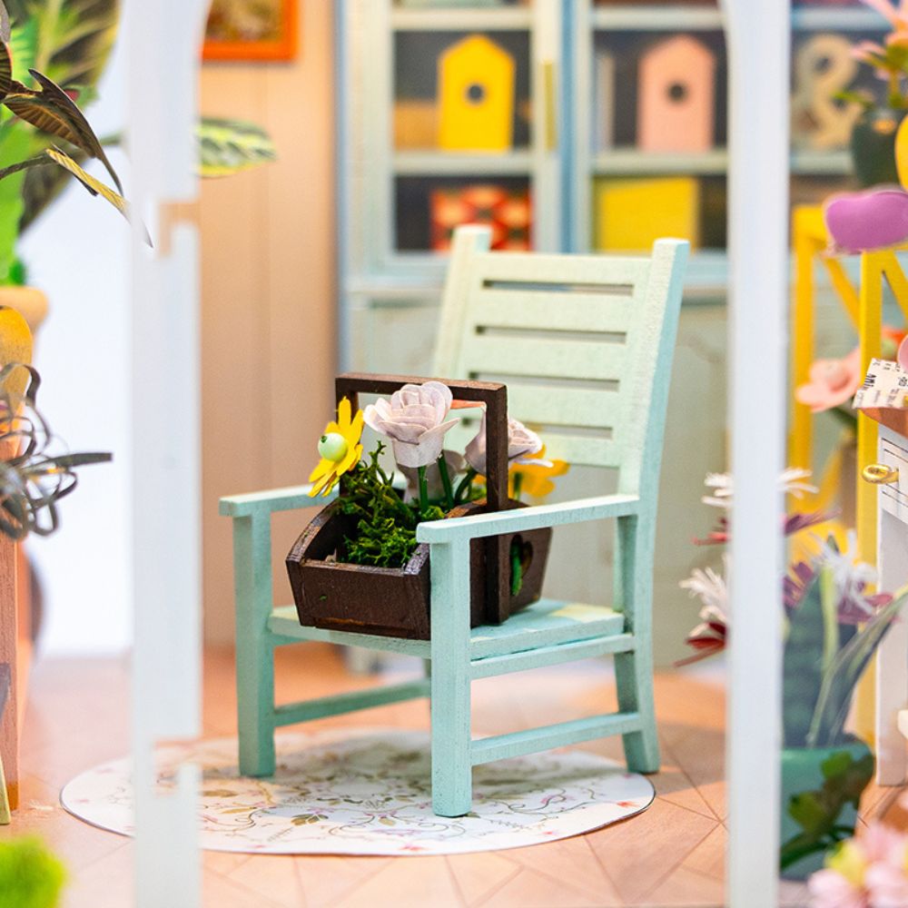 Maison Miniature - Fleur Ensoleillée