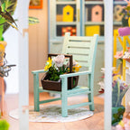Maison Miniature - Fleur Ensoleillée