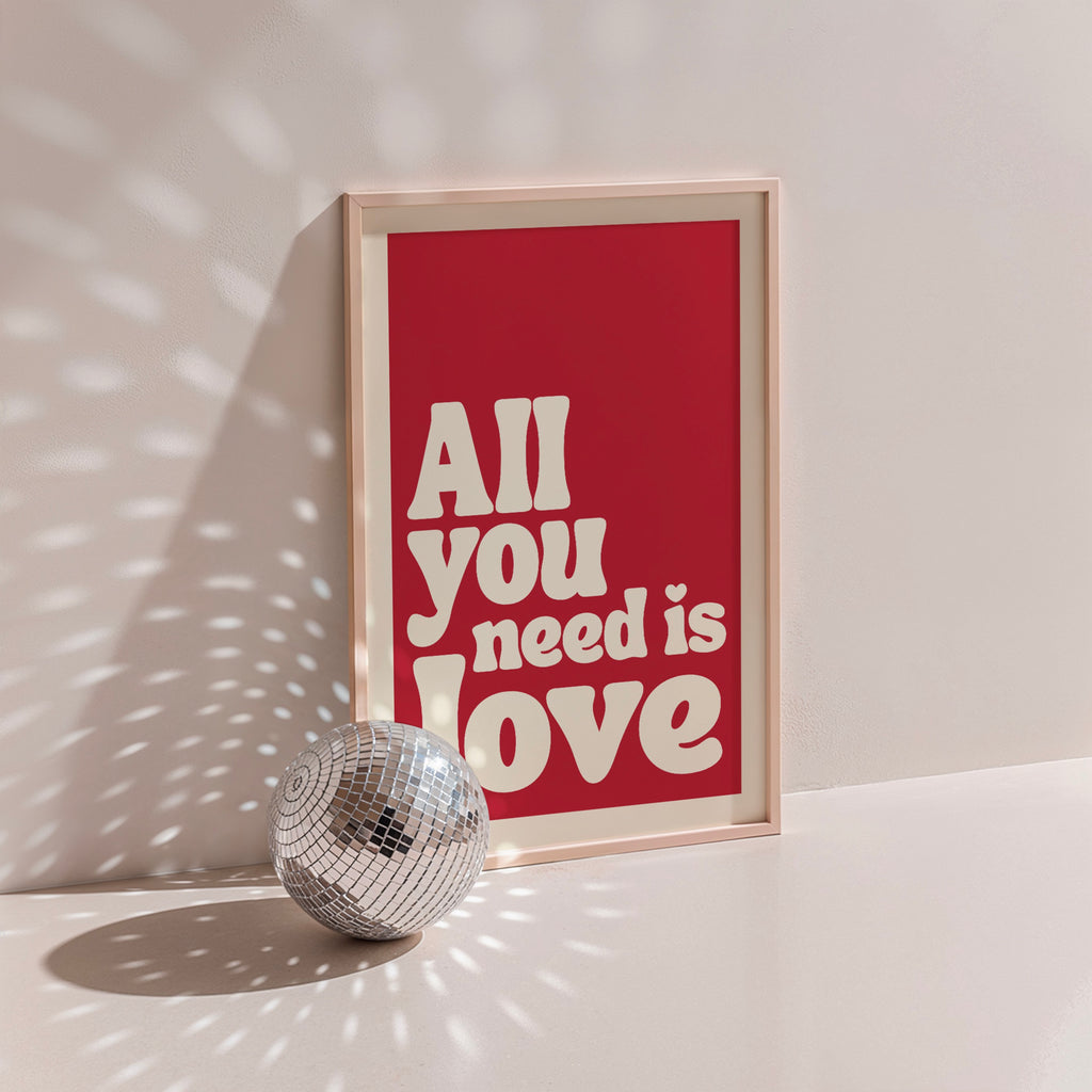 All You Need Is Love 2 - Red &amp; White