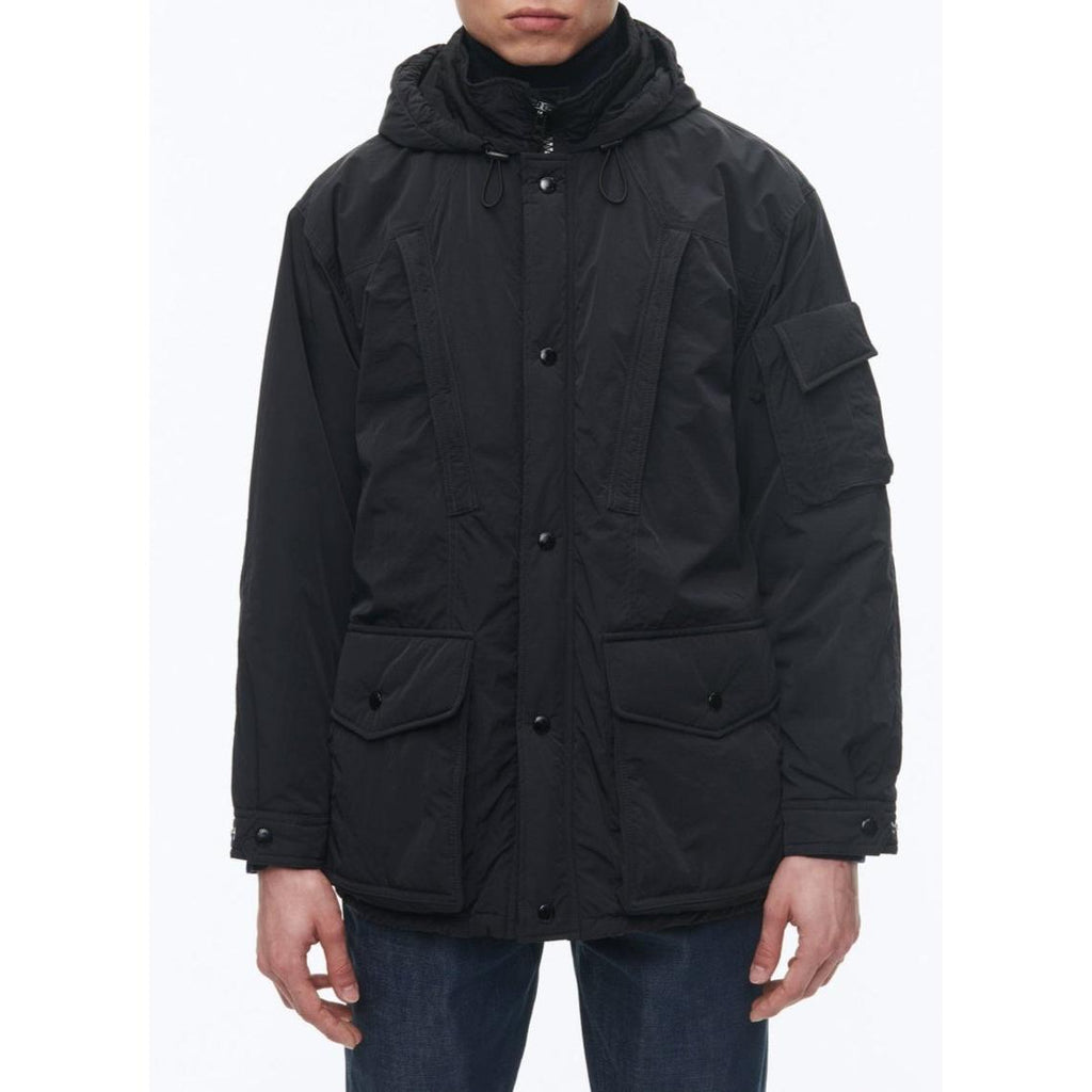 Fursac - Parka En Toile Déperlante - Bleu Marine