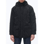 Fursac - Parka En Toile Déperlante - Bleu Marine