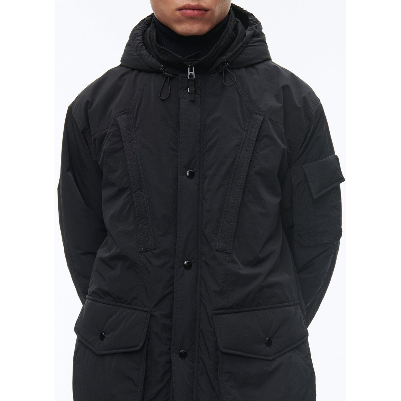 Fursac - Parka En Toile Déperlante - Bleu Marine