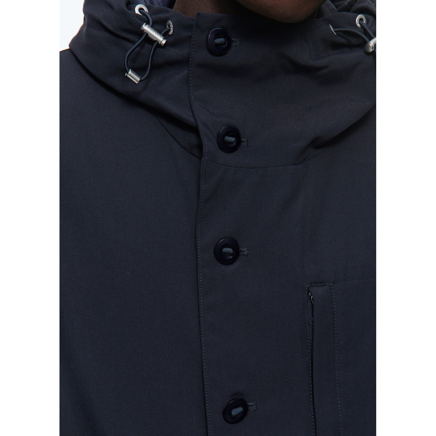 Fursac - Parka Nautique En Toile Technique - Bleu Marine