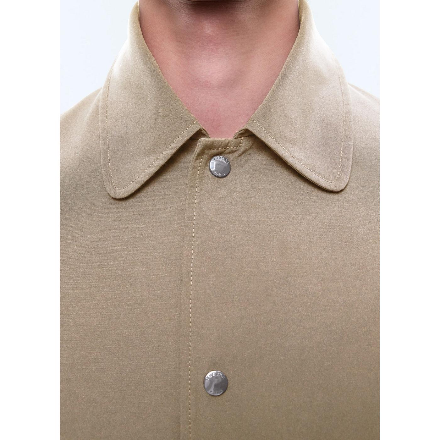 Fursac - Manteau En Tissu Déperlant - Beige