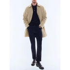 Fursac - Manteau En Tissu Déperlant - Beige