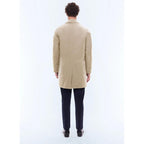 Fursac - Manteau En Tissu Déperlant - Beige