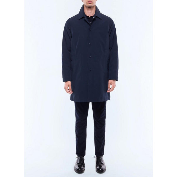 Fursac - Manteau En Tissu Déperlant - Bleu