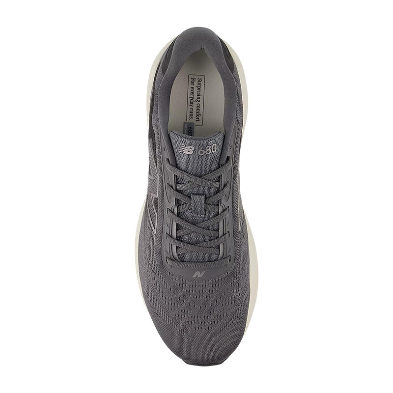 New Balance M680 Men's Sneakers - Gray Black