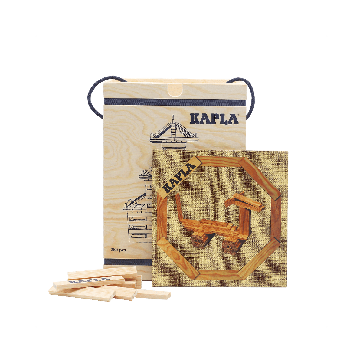 KAPLA - Mallette 280 Planchettes - Nature - Animaux