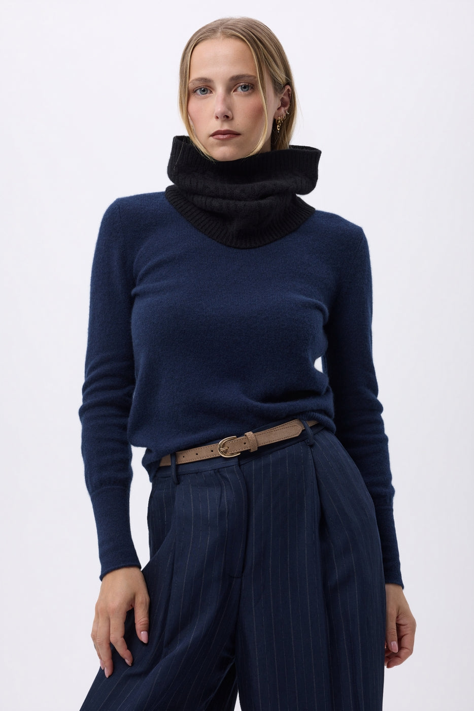 Macha Krave Med Snemønster - Sort - Unisex