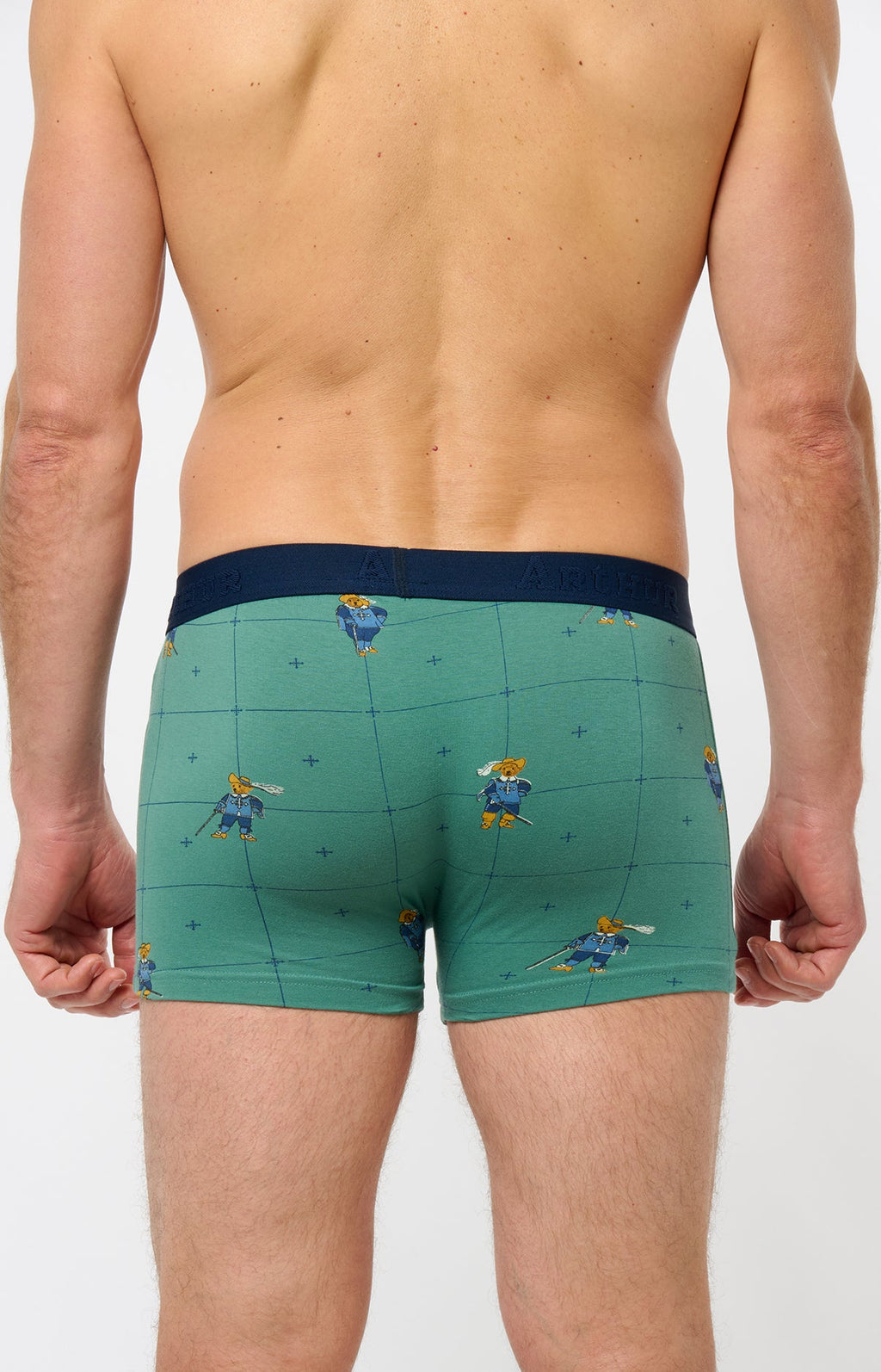 Mac Shorty Eslasti Maxi Vert - Homme