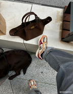 Maé Low Sneakers - Peach Khaki Beige - Women