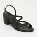Mahala Heeled Sandals - Black