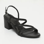 Mahala Heeled Sandals - Black