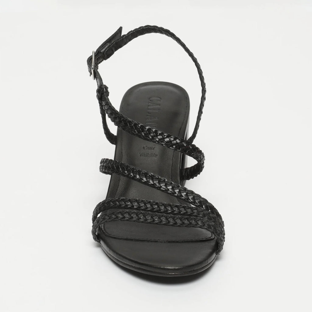 Mahala Heeled Sandals - Black