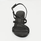Mahala Heeled Sandals - Black