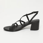Mahala Heeled Sandals - Black