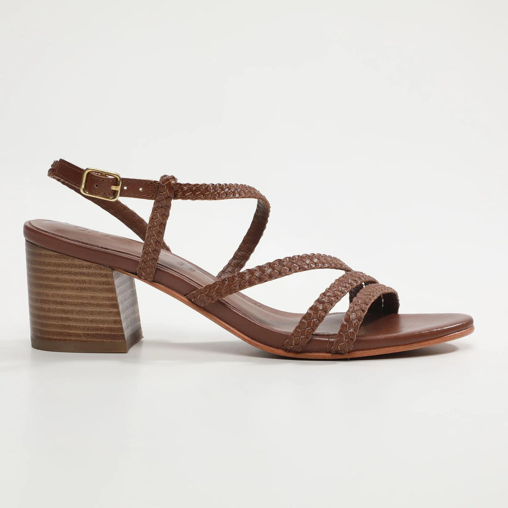 Mahala Heeled Sandals - Camel