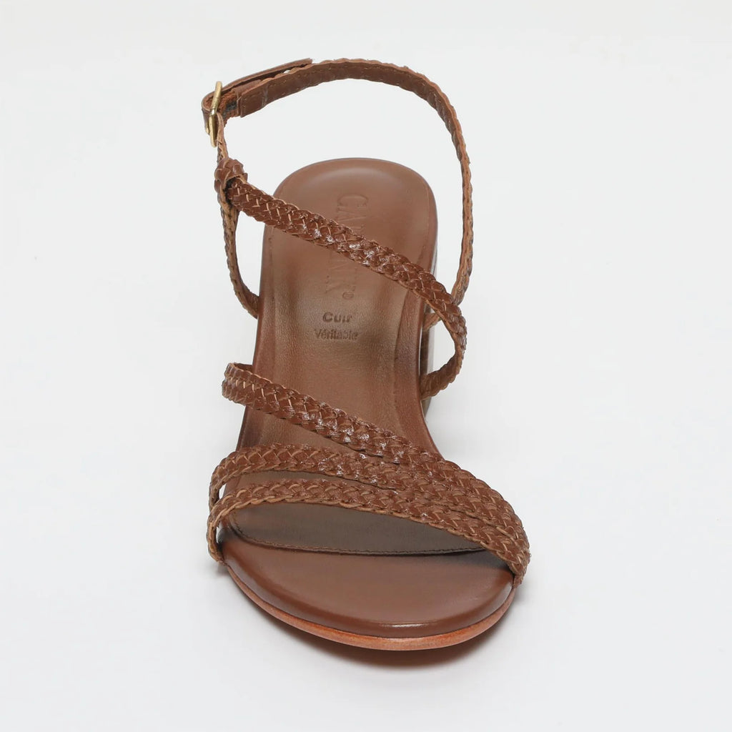 Mahala Heeled Sandals - Camel