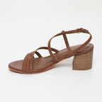 Mahala Heeled Sandals - Camel