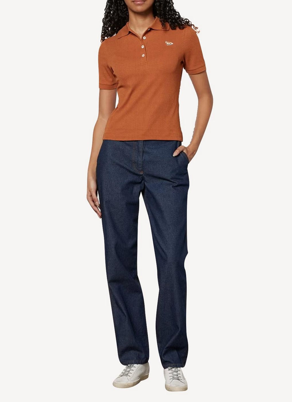 Maison Kitsune - Stretch Denim Skinny - Rw - Women
