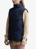 Maison Kitsune - Woolen Jiro Waistcoat - Dark Navy - Femme