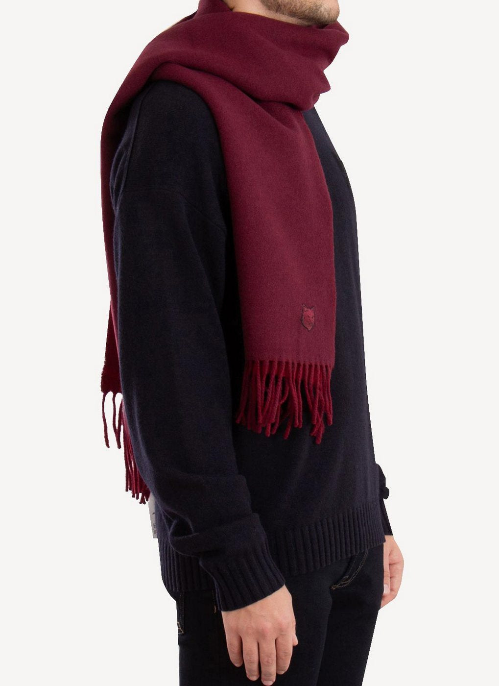 Maison Kitsune - Double Sided Stars Scarf - Rekh - Femme