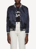 Maison Kitsune - Bicolor Teddy - Navy - Women