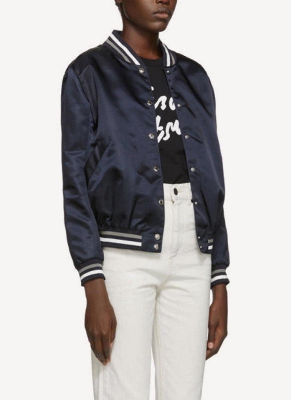 Maison Kitsune - Bicolor Teddy - Navy - Women