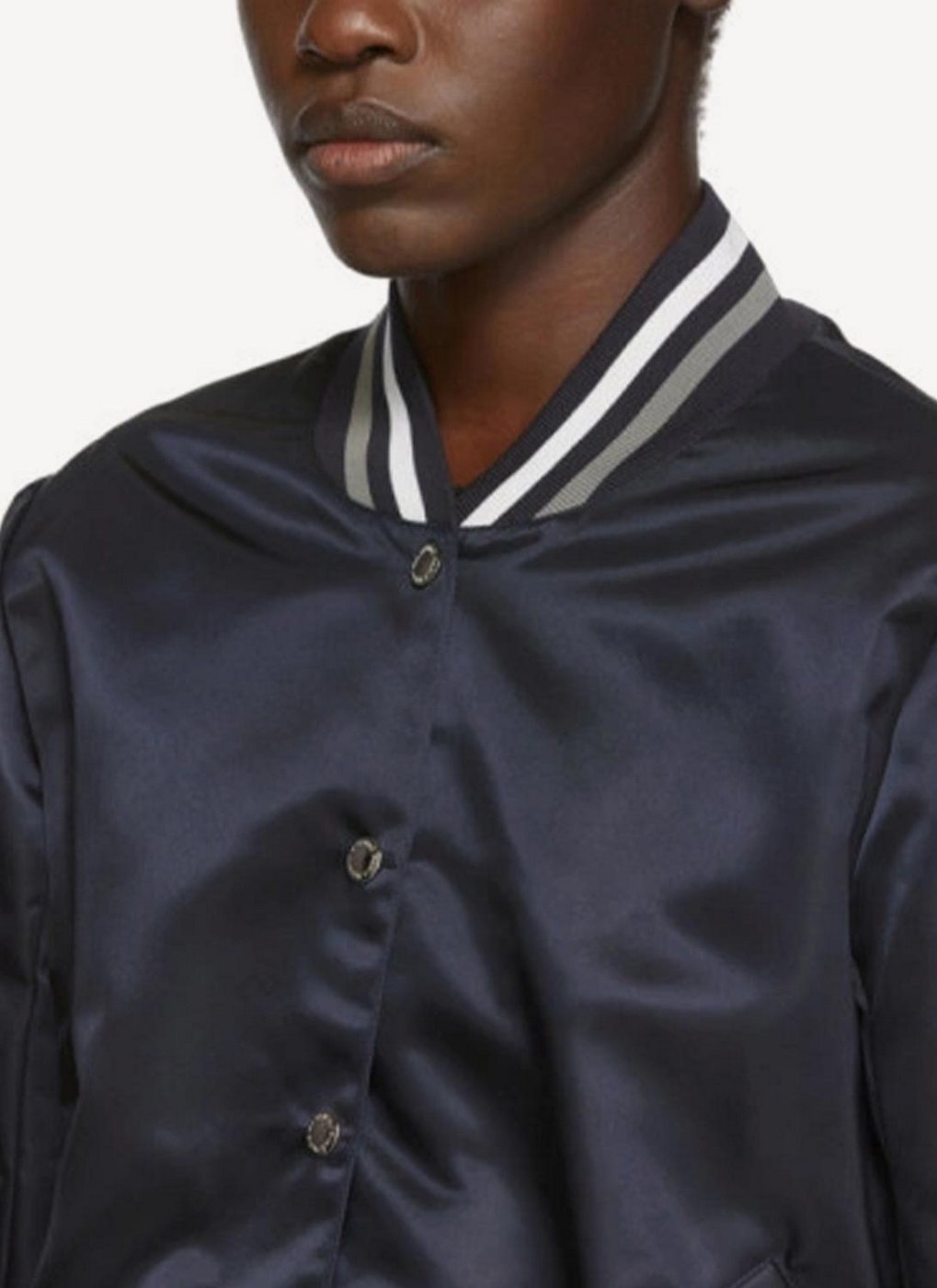 Maison Kitsune - Bicolor Teddy - Navy - Women