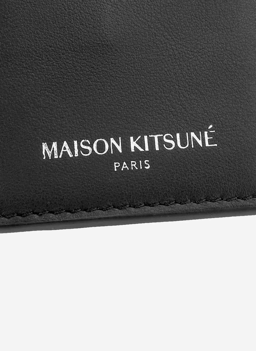 Maison Kitsune - Neck Cardholder - Black - Homme