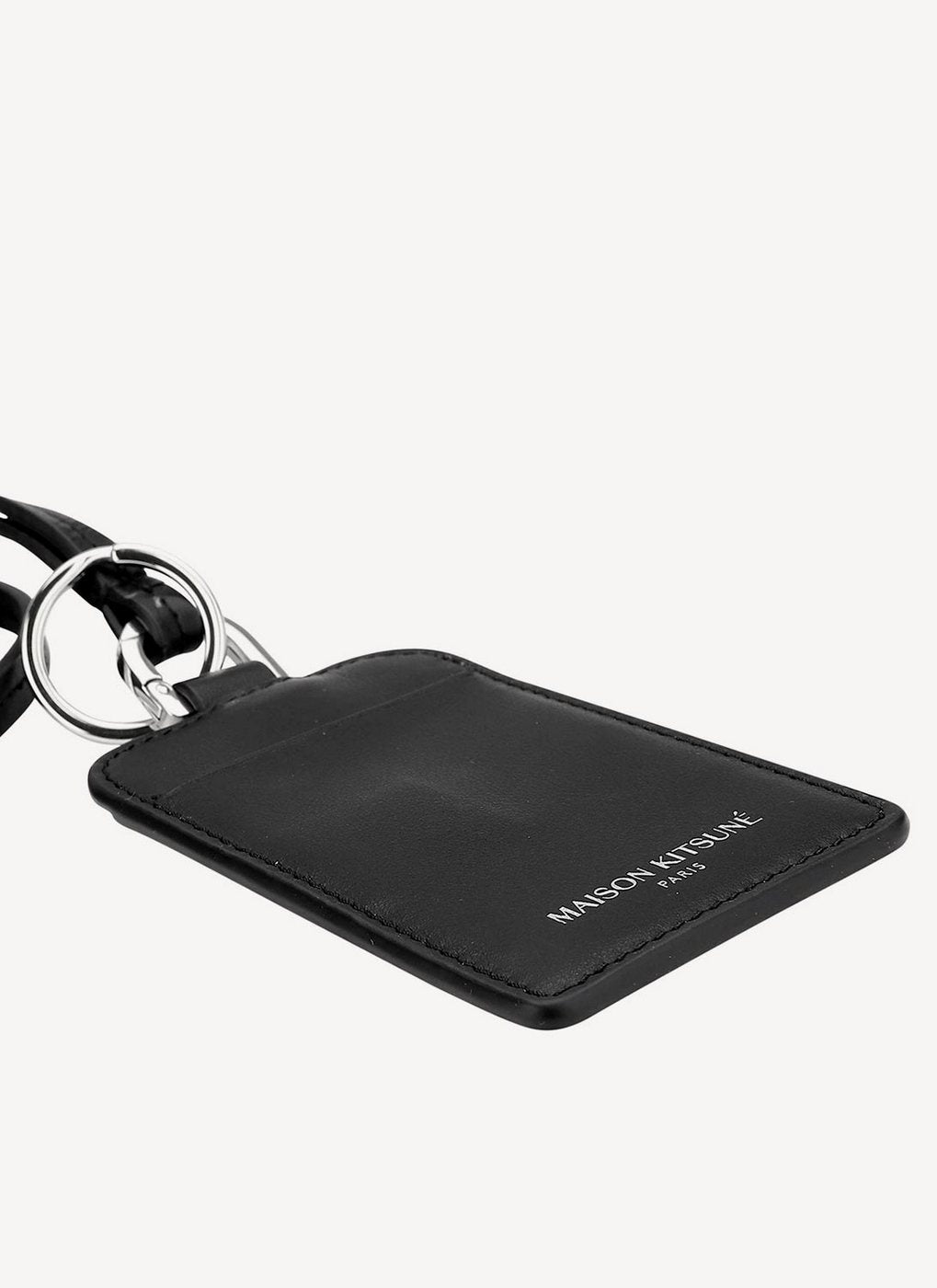 Maison Kitsune - Neck Cardholder - Black - Homme