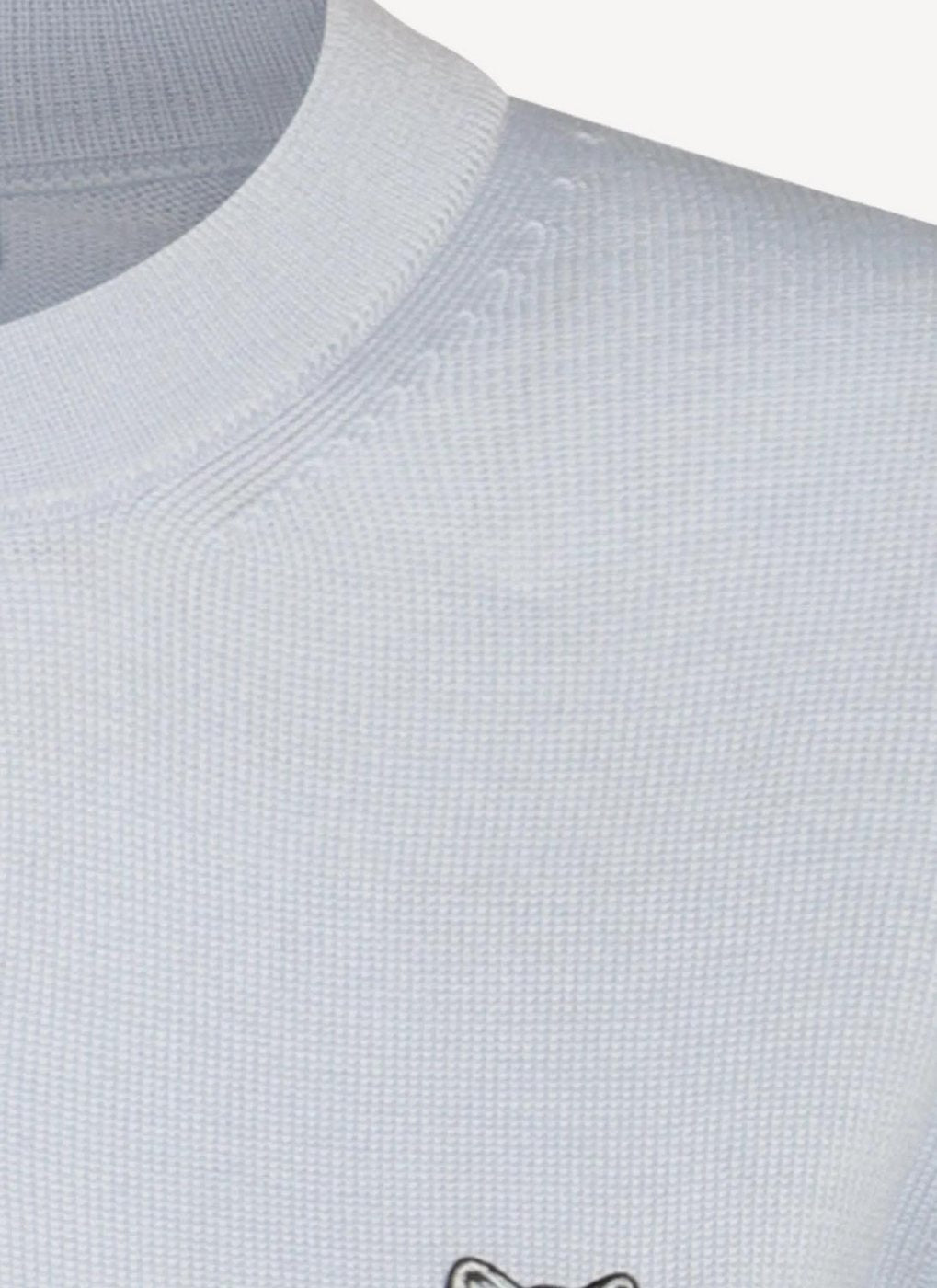 Maison Kitsune - Colorblock Cardigan - Azul Claro - Mujer