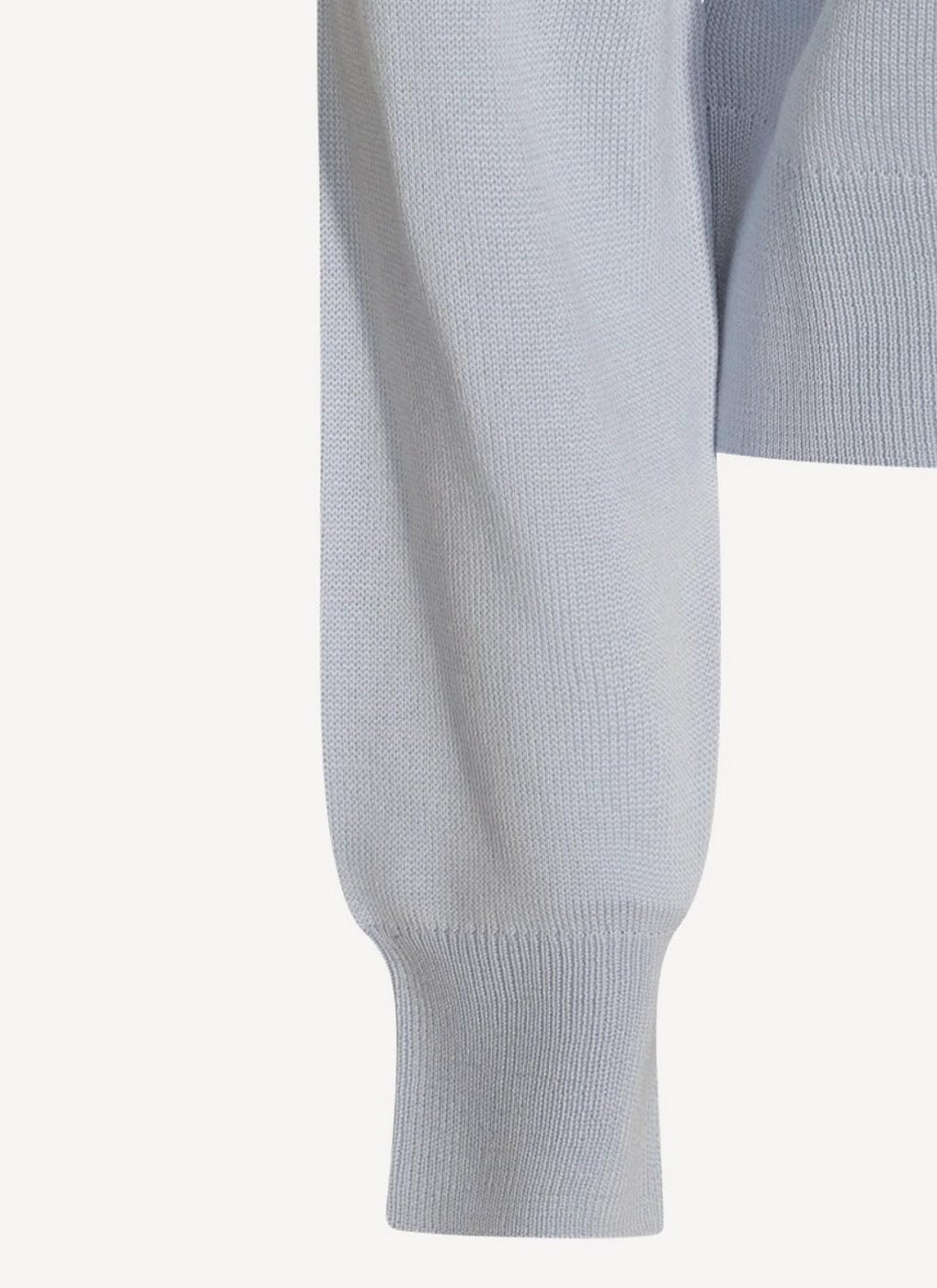 Maison Kitsune - Colorblock Cardigan - Azul Claro - Mujer