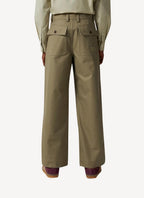 Maison Kitsune - Large Tailored Pants - Light Khaki - Homme