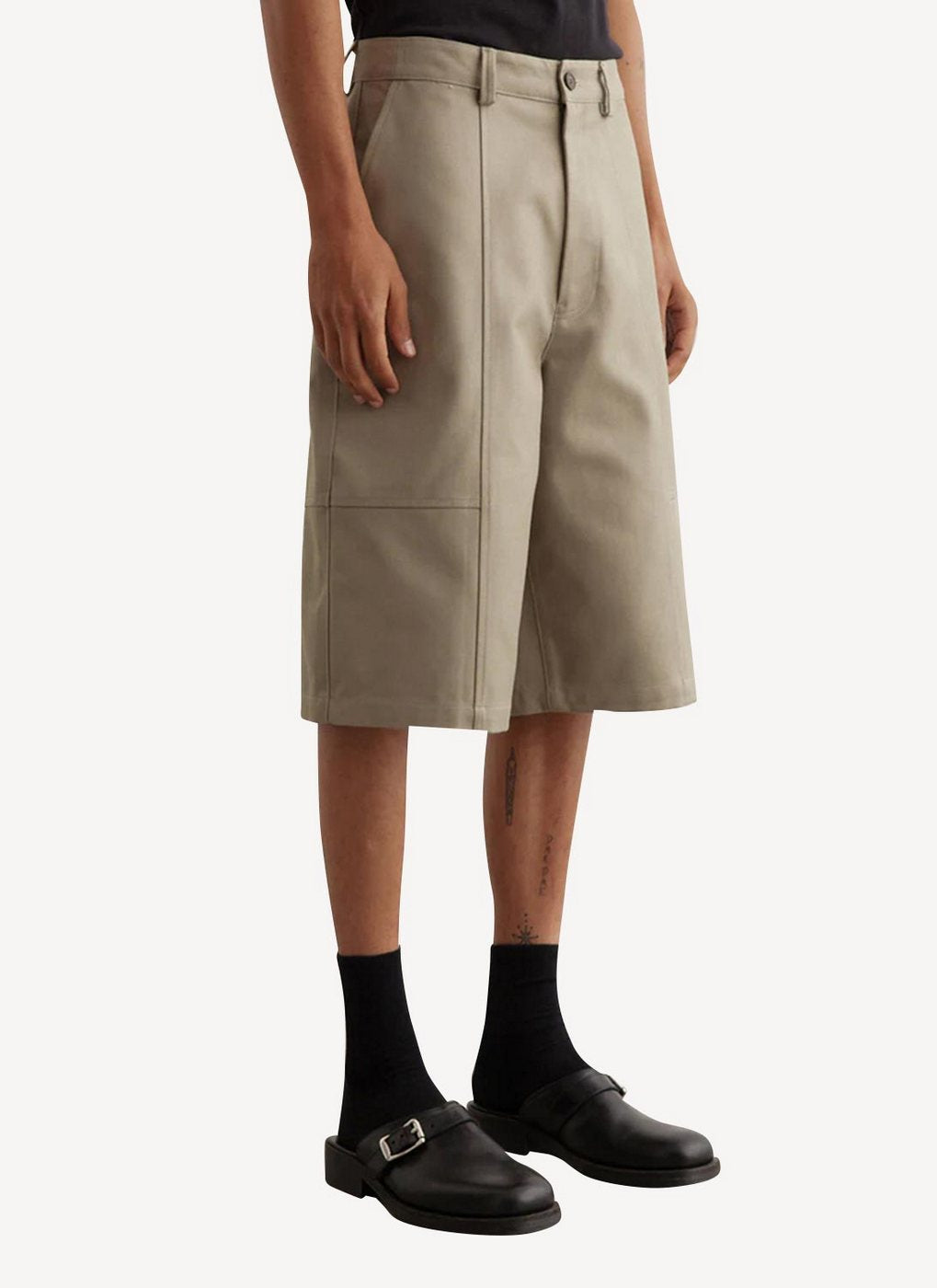 Maison Kitsune - Tailored Shorts - Khaki - Homme