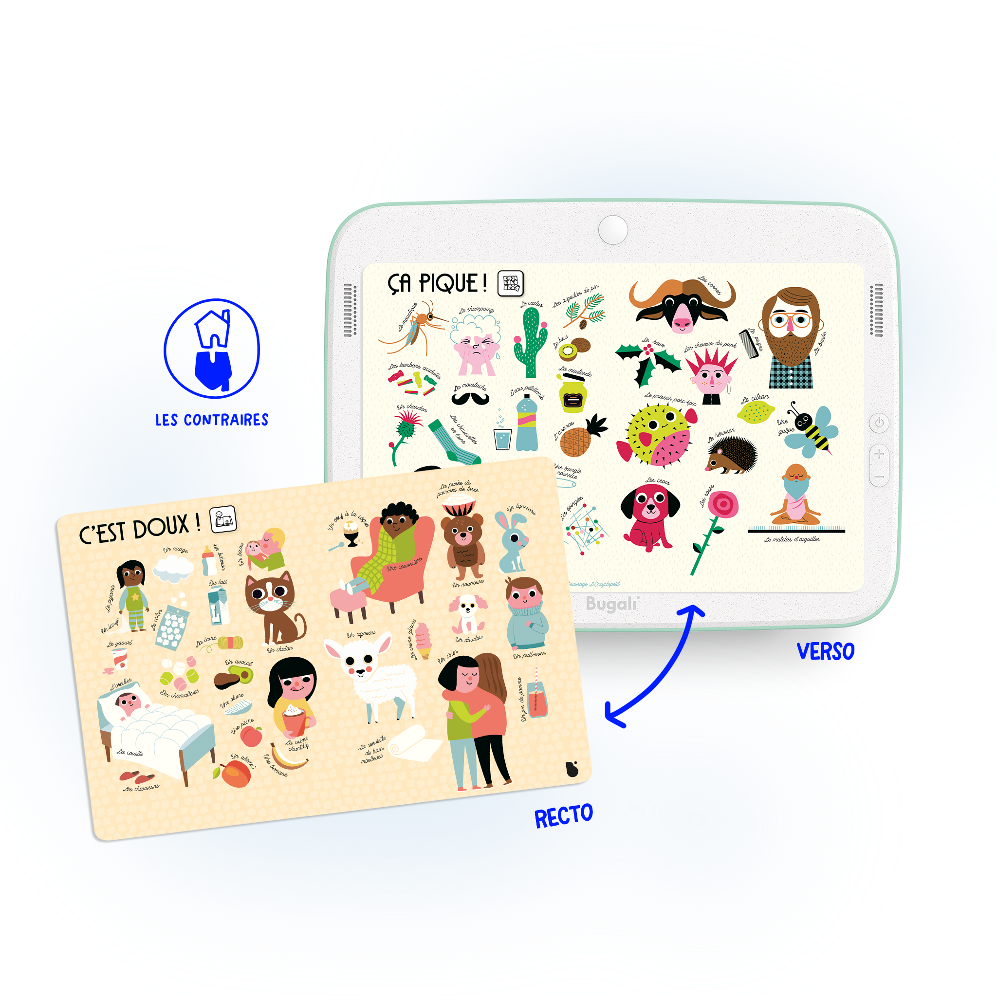 Box of 5 Kézaco Interactive Cards? (3+)